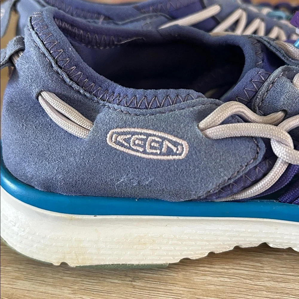 Keen Kids Uneek Water Sandals in Liberty Azure/Purple - Size 4 EU 36